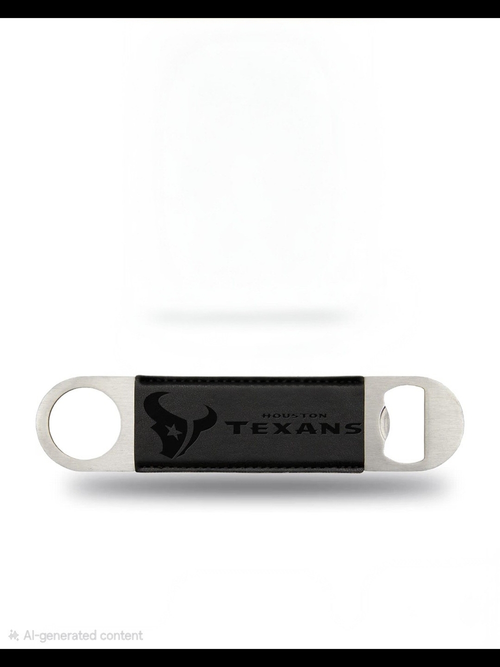NFL Football Black Laser Engraved Bar Blade bottle opener